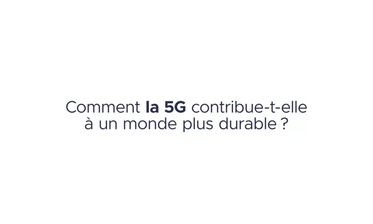 5G  et l'empreinte écologique